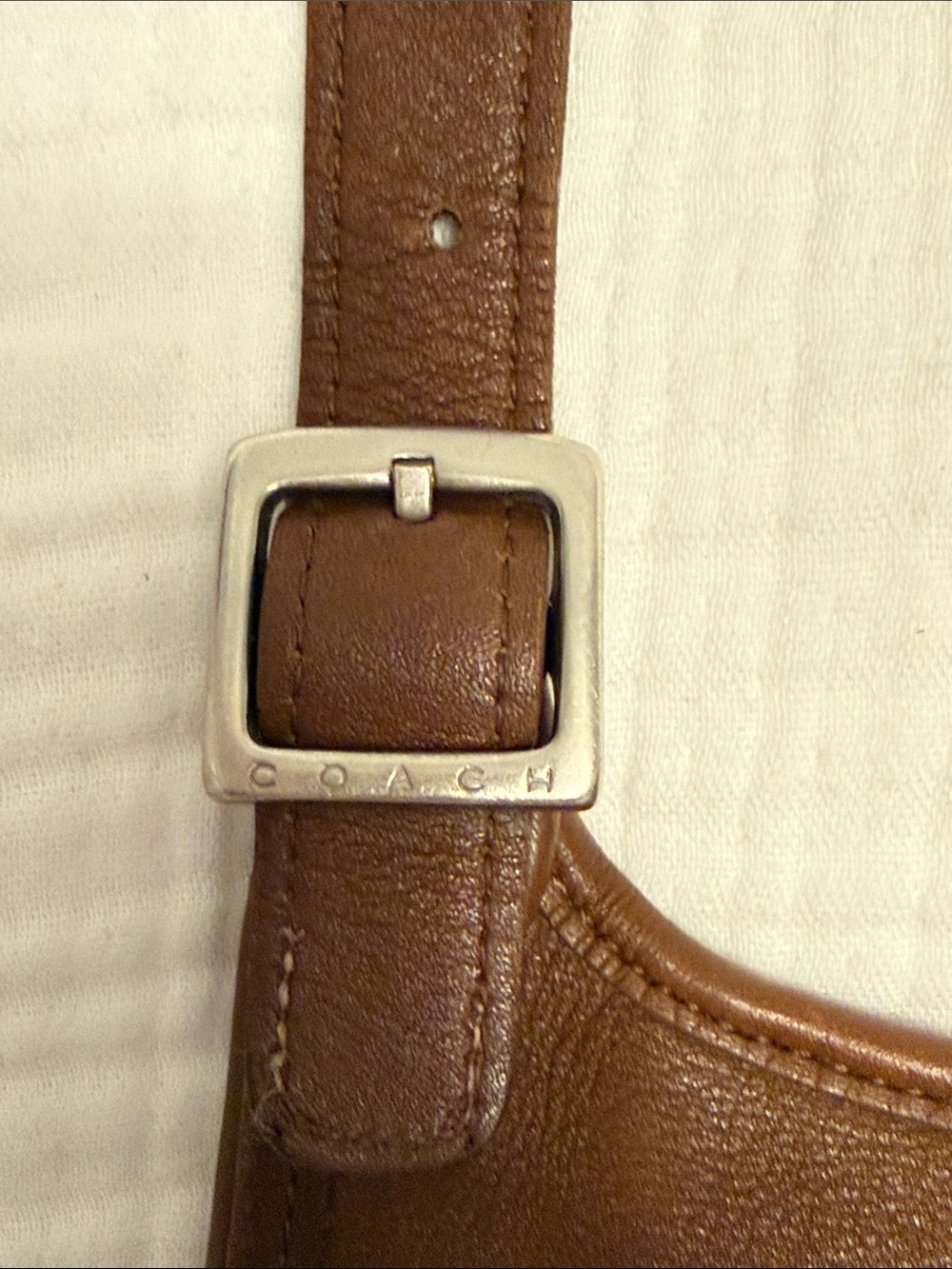 Vintage Coach Slim Hippie Flap Bag 9135 - Picture 3 of 11